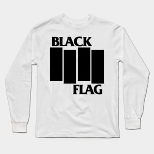 Black Flag Logo Long Sleeve T-Shirt